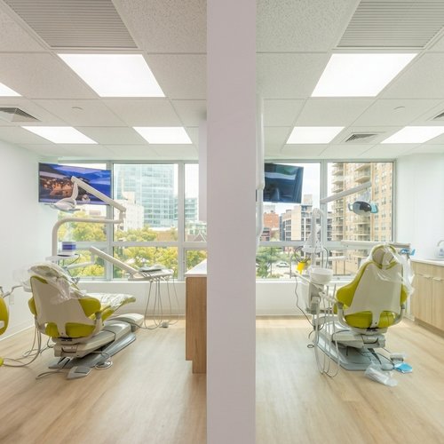 Two modern operatories at ZS Dental Care
